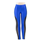 Calça Legging Poliamida 3D New Vision Azul Turquesa c/ Tela P